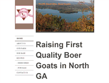 Tablet Screenshot of north-sand-mtn-boer-goats.com